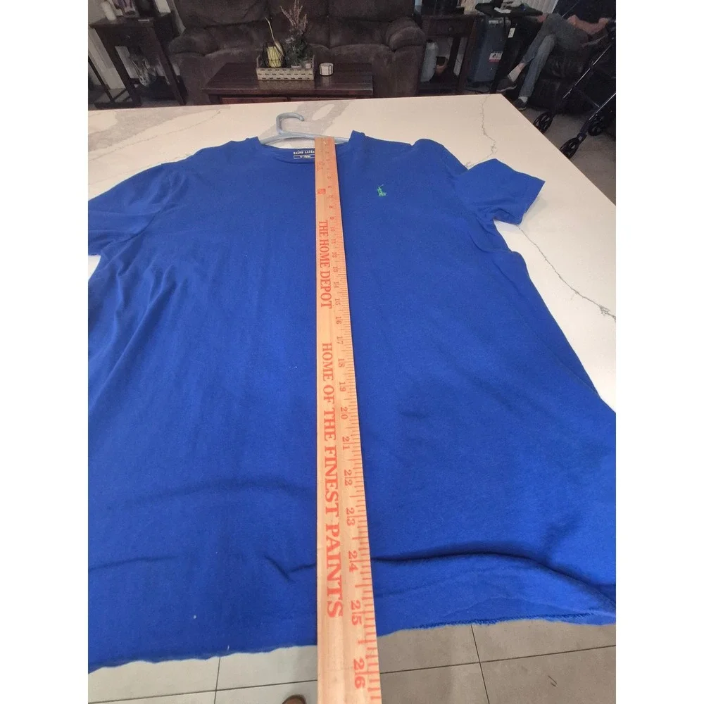 Polo Ralph Lauren T-Shirt Classic Fit Short Sleeve Casual Blue Medium‎